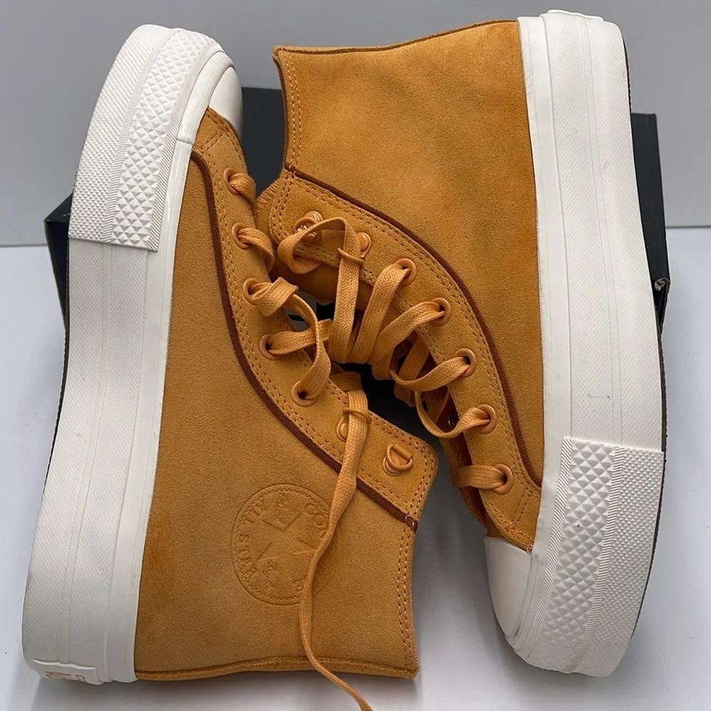 Converse WMNS CTAS LIFT HI TIGER MOTH/TAWNY OWL/EGRET A05419C Platforms Sneakers